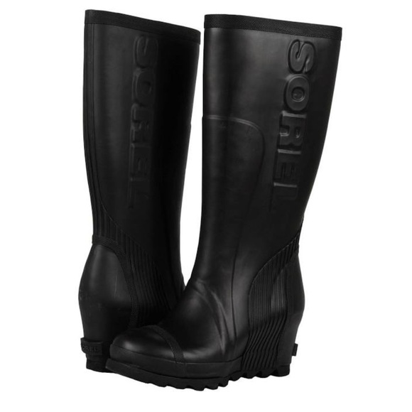 Sorel Shoes - Joan of Arctic Tall Rain Boots, Size Womens 8